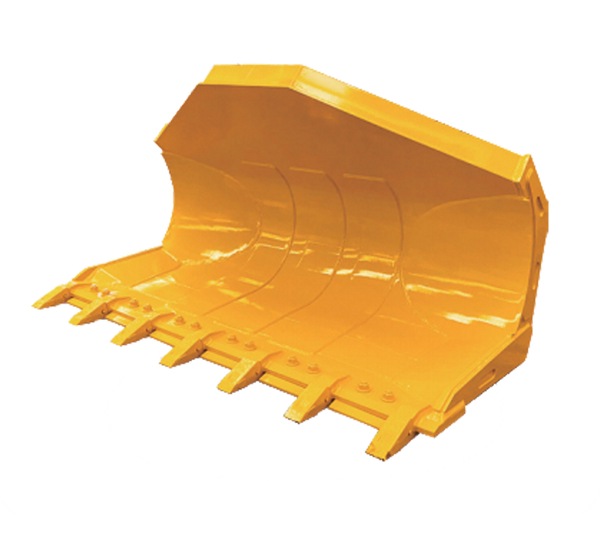 Tilting loading bucket